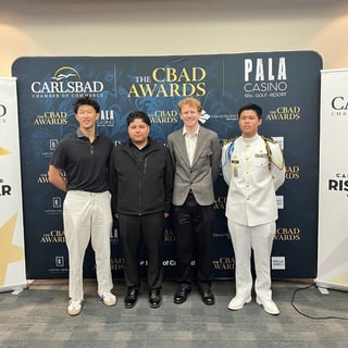 Rising Star Hung Nguyen with other honorees