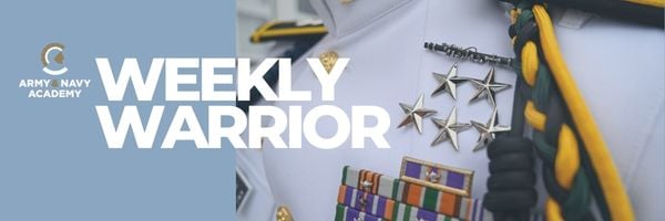 Weekly Warrior header image of a cadet uniform