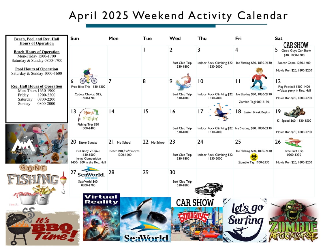 April 2025 Calendar
