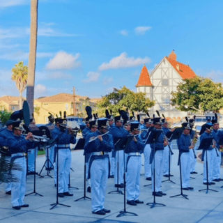 Band plays at CBTS on veterans day 2024