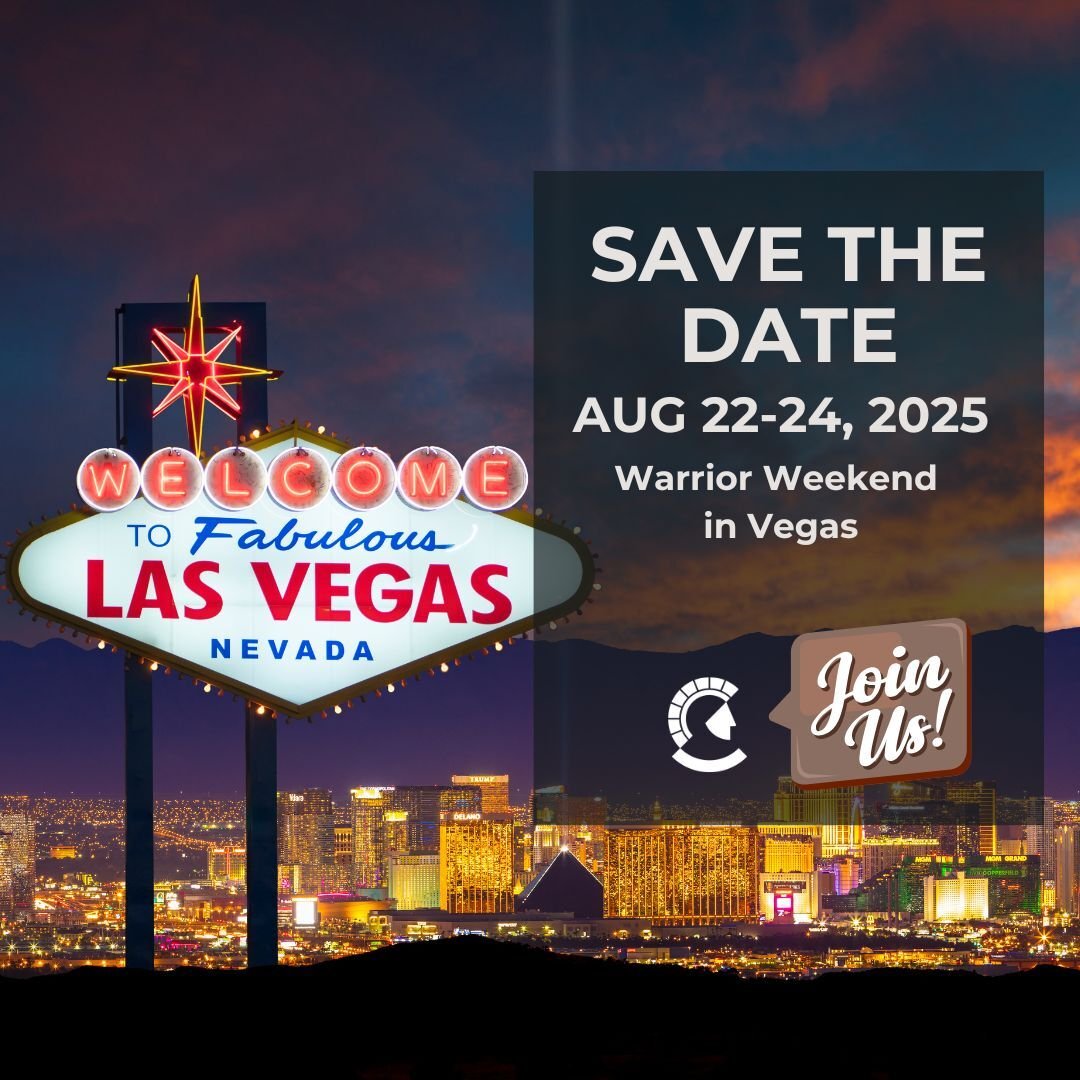 save the date for Warrior Weekend in Vegas
